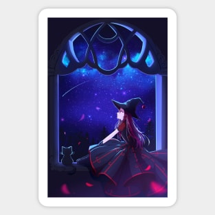 Beautiful magic night Sticker